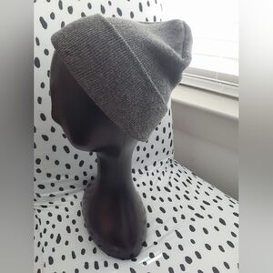 Gray Knit Beanie